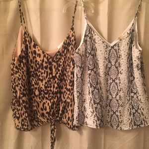 Printed tank top bundle
